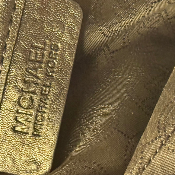 Women's Michael Kors Black Silver Studded Satchel One Size - Picture 14 of 14